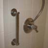Tile Shower bar and Handle