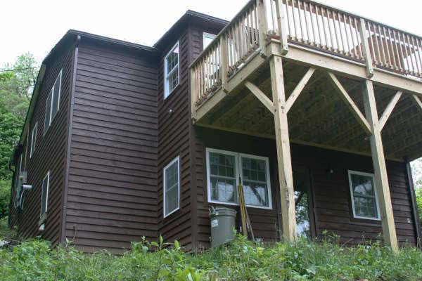 Exterior with 2nd floor deck